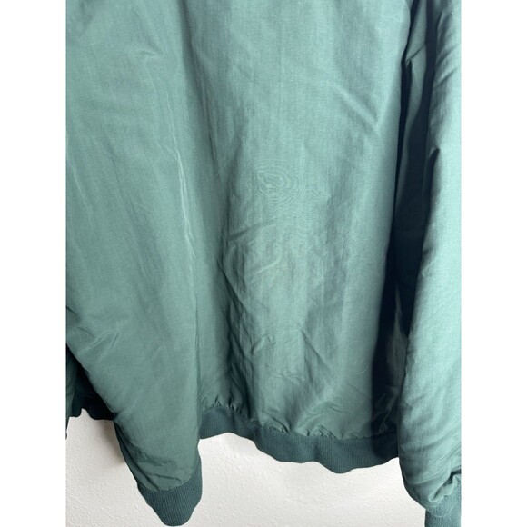 Lands’ End Squall Jacket Thinsulate Fleece Lined Green Men’s Large Regular - Picture 10 of 13